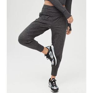 Offline by Aerie Active High Rise Jogger Pants Heather Gray Size XS